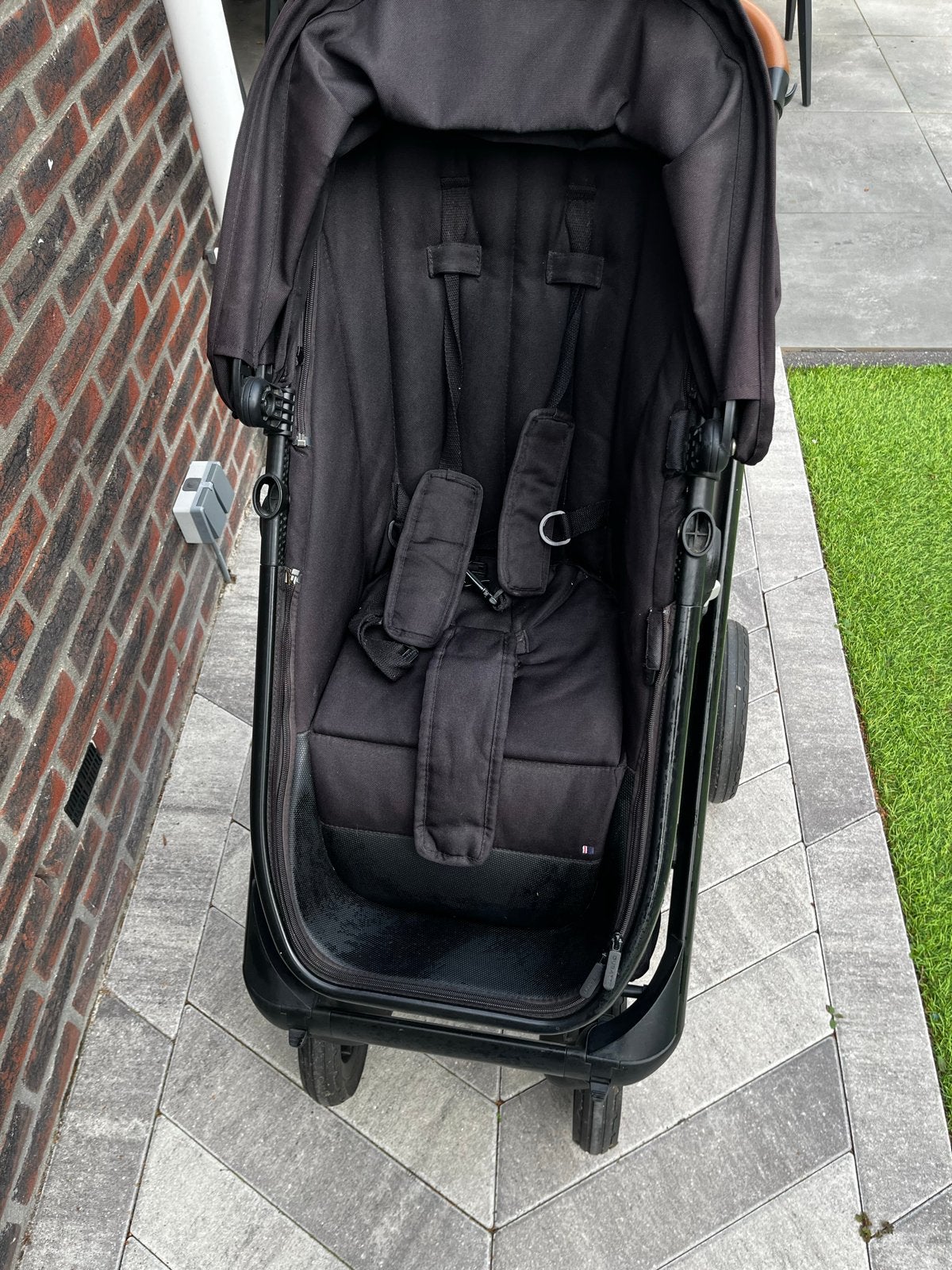 Dubatti kinderwagen met reiswieg, voetenzak en regenhoes, Kinderen en Baby's, Gebruikt, Combiwagen, Met reiswieg, Ophalen