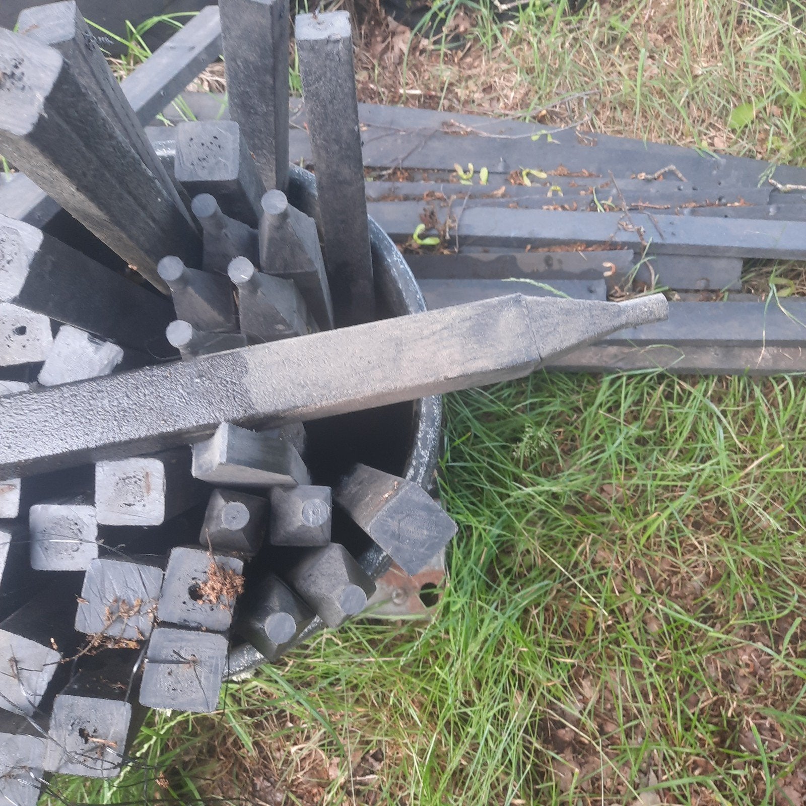 Vijver of tuin omranding, Tuin en Terras, Palen, Balken en Planken, Ophalen of Verzenden, Minder dan 180 cm, Palen