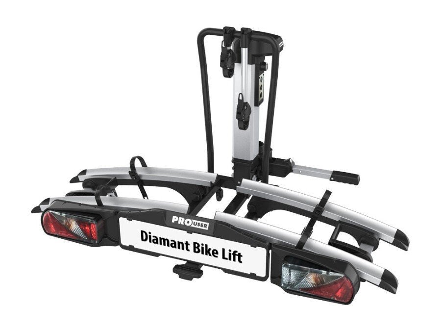 Pro User Diamant Lift fietsendrager - Zo goed als nieuw, Ophalen, Zo goed als nieuw, 2 fietsen, Trekhaakdrager