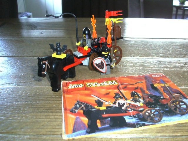 Lego Castle Fright Knights 6027 Bat Lord's Catapult, Kinderen en Baby's, Gebruikt, Lego, Ophalen of Verzenden, Compleet