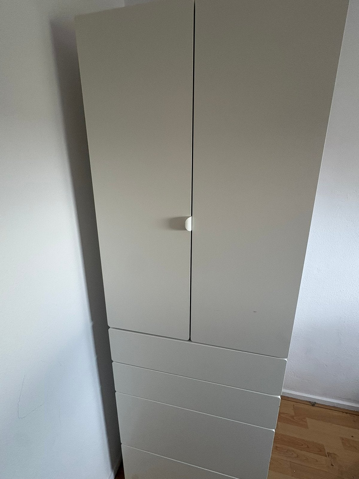 Kinderkledingkast Ikea Småstad, wit, Ophalen, Zo goed als nieuw, 25 tot 50 cm, Minder dan 100 cm