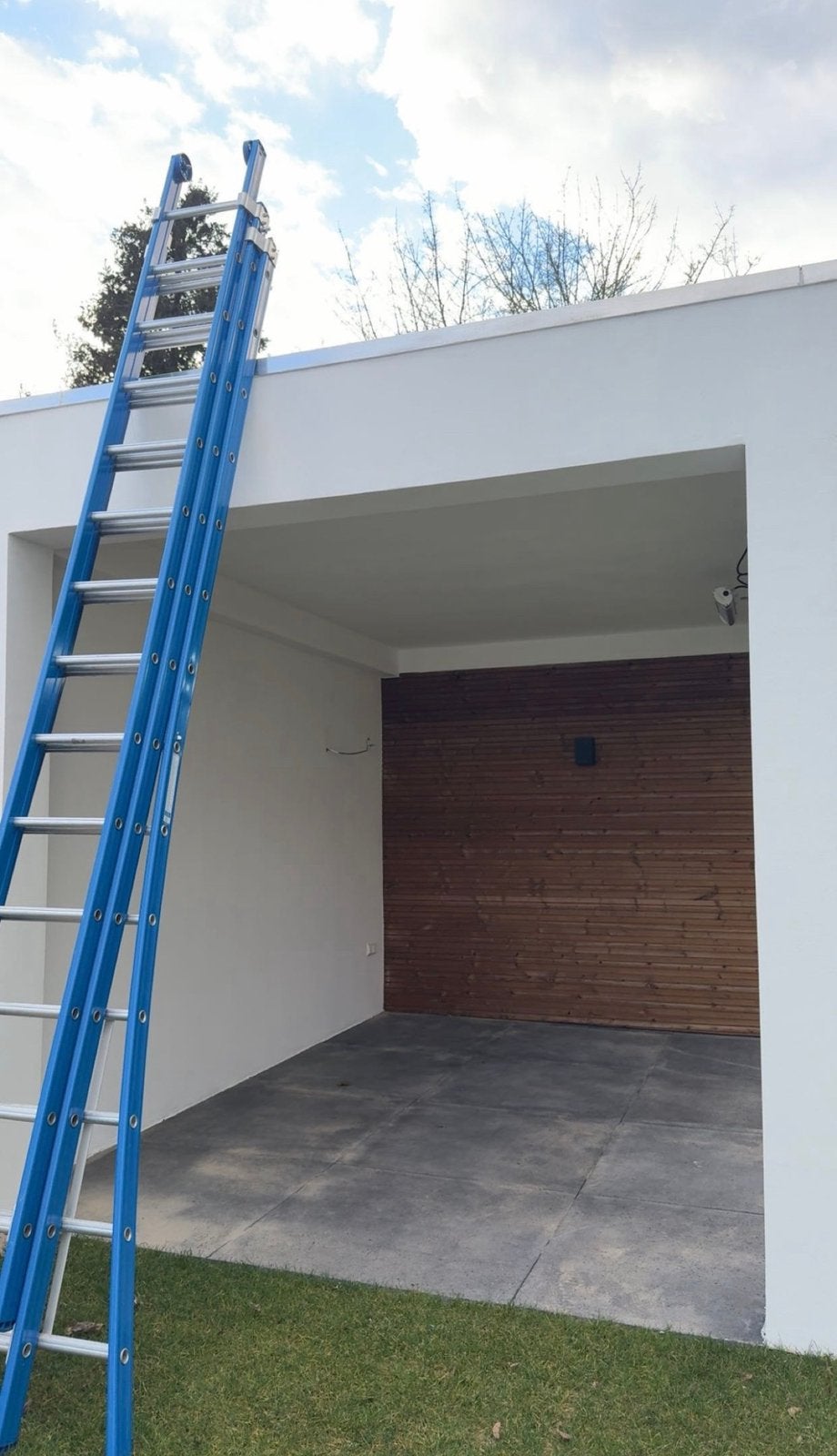 professionele ladder 3x14, Ophalen, Professionele ladder, Zo goed als nieuw, Ladder