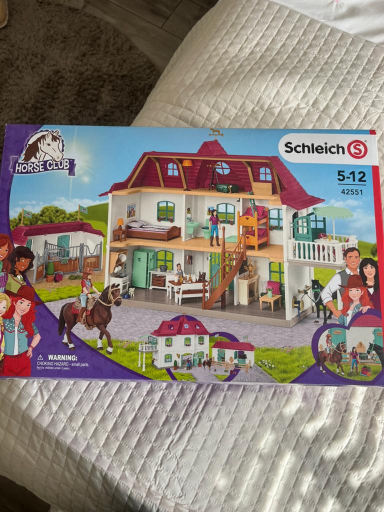 Schleich horse club  42551, Ophalen, Zo goed als nieuw, Poppenhuis
