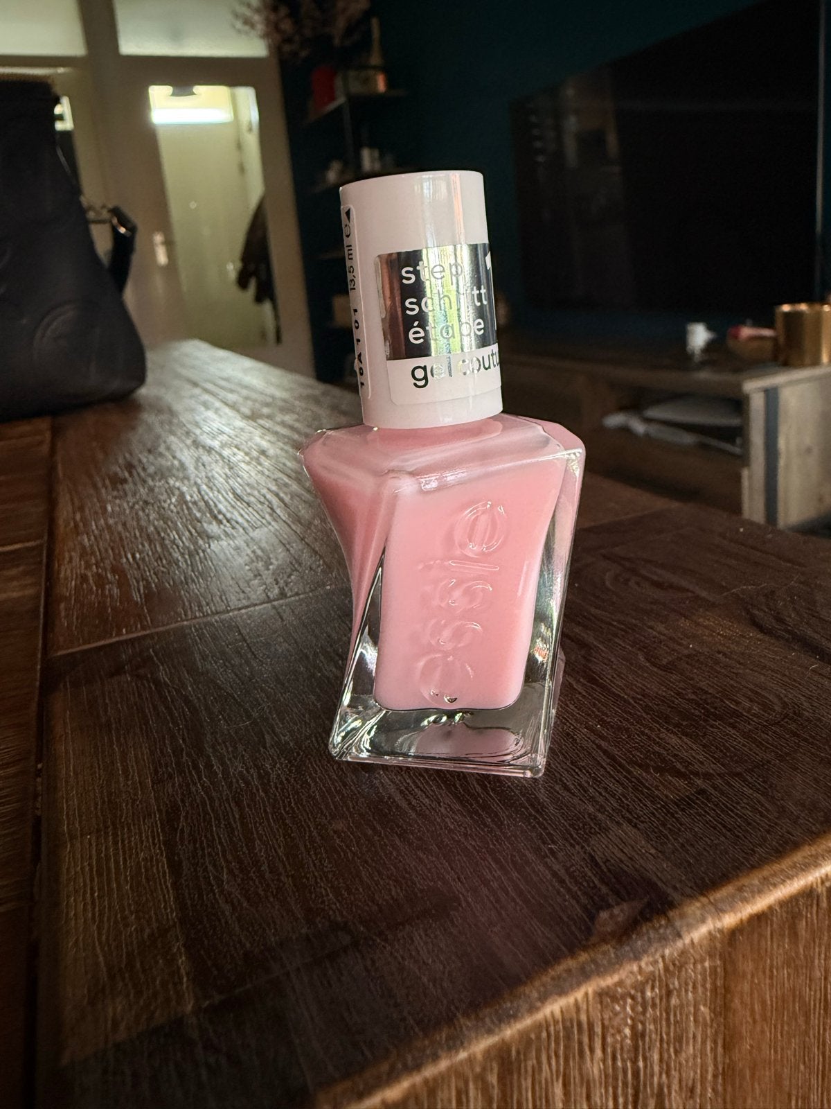 Essie Gel Couture Nagellak - Sheer Fantasy, Nieuw, Ophalen of Verzenden, Handen en Nagels, Make-up