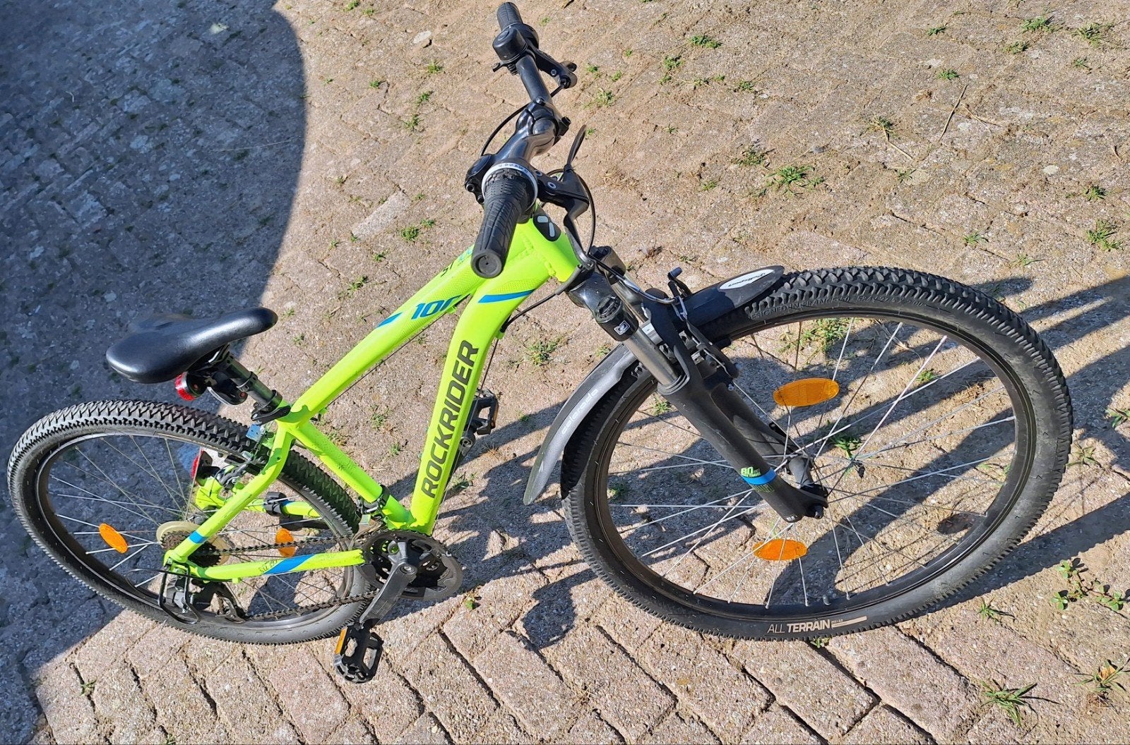 Rockrider ST100 Mountainbike - Fel Geel, Ophalen, Gebruikt, Overige merken