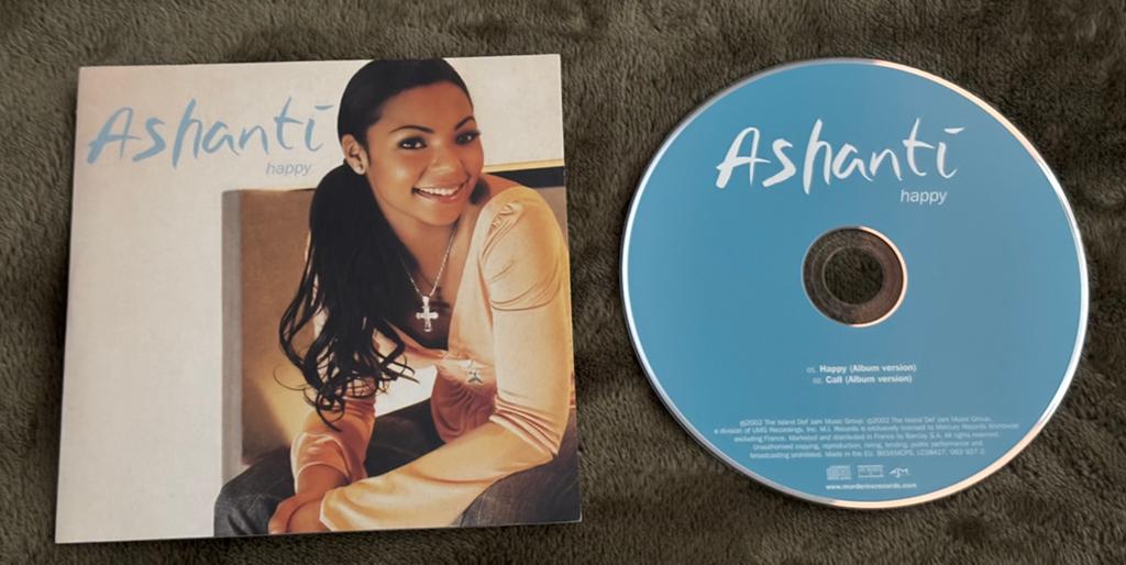 Muziek cd/single: Ashanti - Happy, Ophalen of Verzenden, Zo goed als nieuw