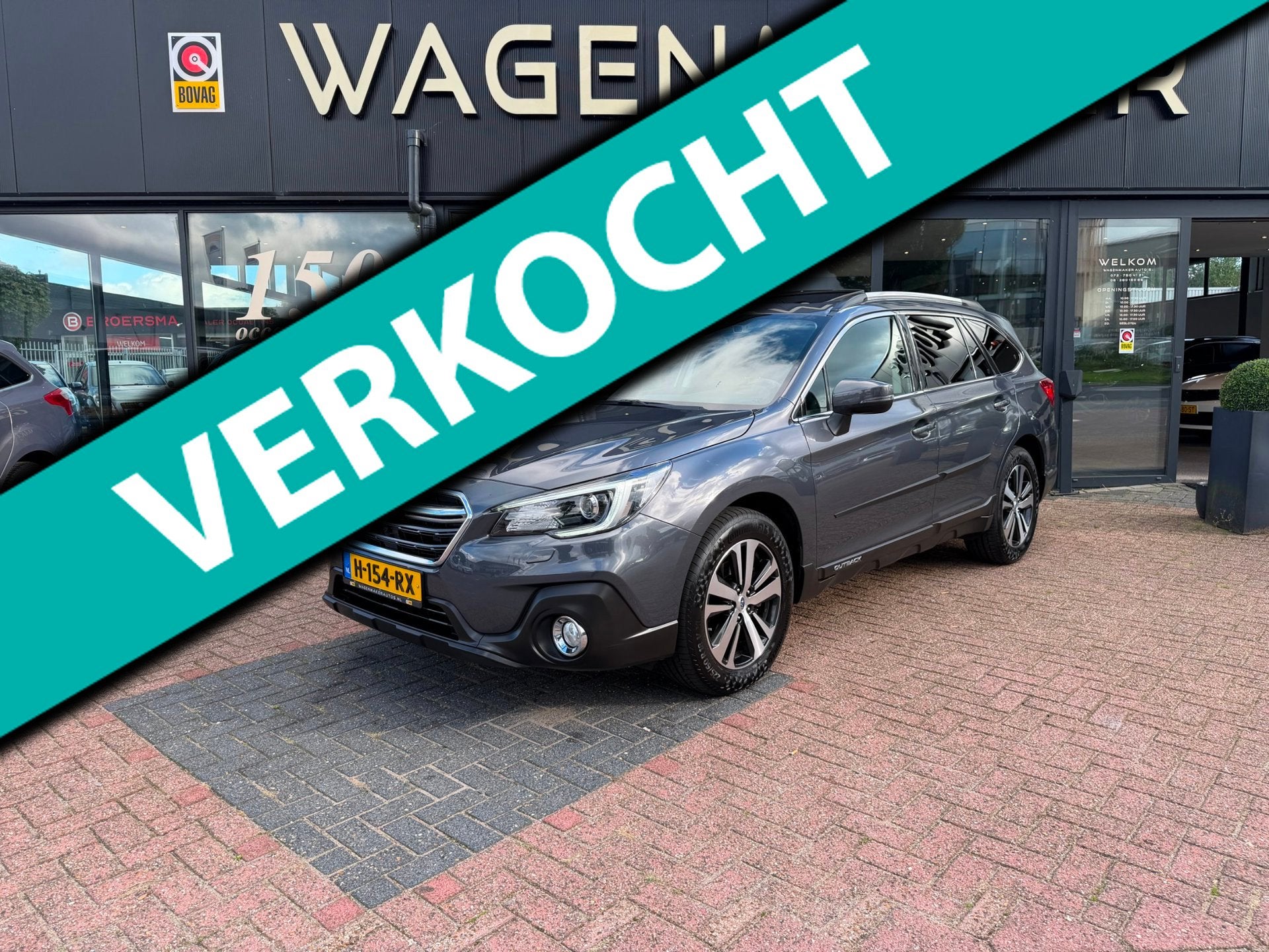 Subaru Outback 2.5i Premium AUT|NAV|CAM|PANO|Leder|DealerOH, Auto's, Automaat, Gebruikt, 4 cilinders, 2498 cc