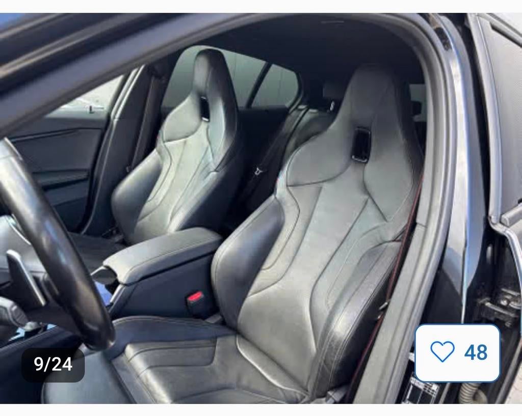 Lederen sportstoelen BMW gezocht!!!!, Auto-onderdelen, Interieur en Bekleding, Ophalen of Verzenden, Gebruikt, BMW