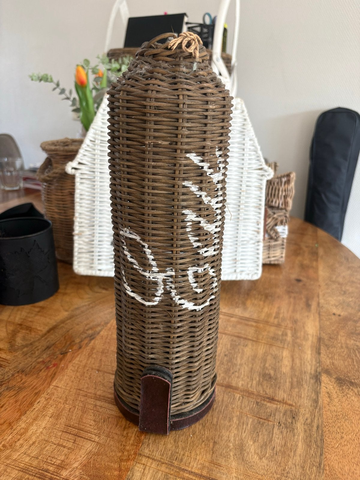 Riviera Maison Flessenhouder - Landelijke Stijl, Gebruikt, Ophalen of Verzenden, Landelijk, Natuurlijk materiaal