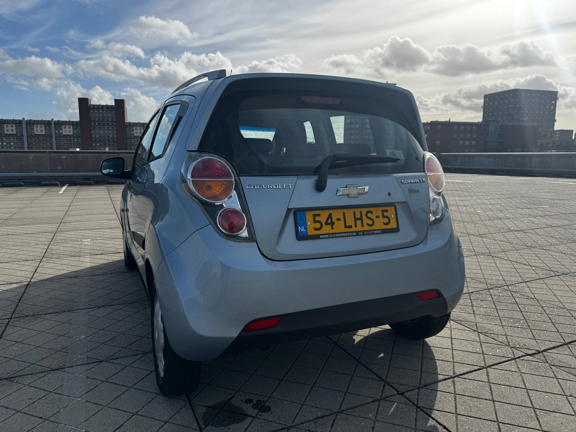 Chevrolet Spark 1.0 16V LT AIRCO 5DRS ELEKTRISCHE RAMEN NAP, Auto's, Voorwielaandrijving, Stof, Gebruikt, 4 cilinders