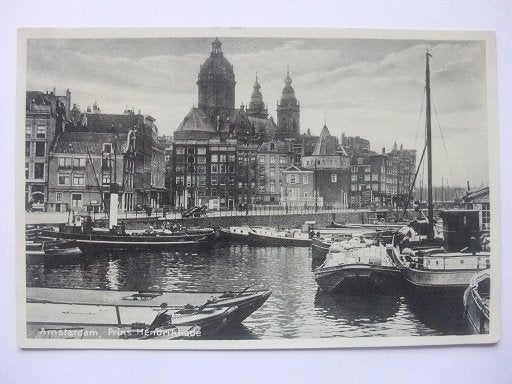 P283 Amsterdam - Prins Hendrikkade, Verzenden, 1920 tot 1940, Ongelopen, Noord-Holland