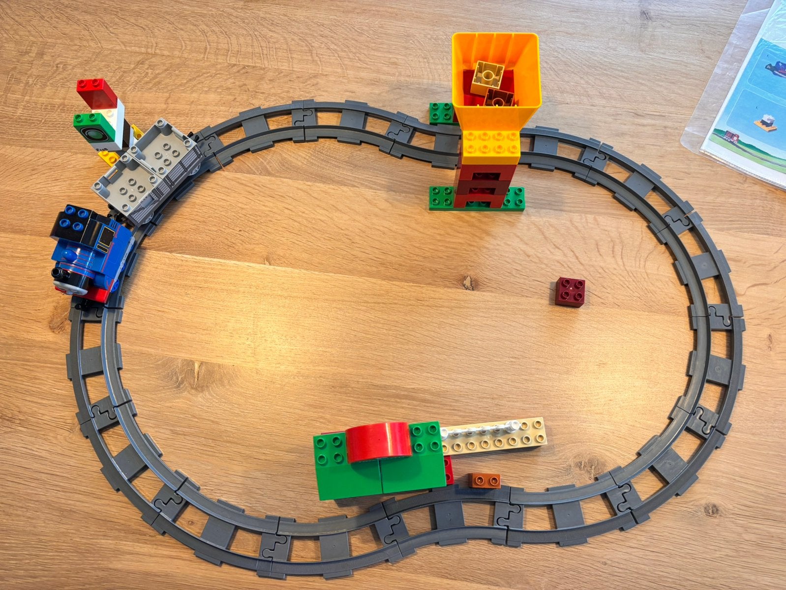 Thomas de trein duplo - LEGO Duplo 5554, Kinderen en Baby's, Speelgoed | Duplo en Lego, Gebruikt, Duplo, Complete set, Compleet