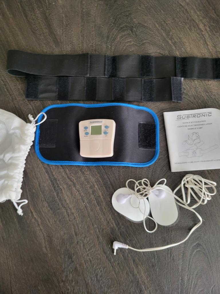 Subtronic Elektrostimulatie Buikspierband, Ophalen of Verzenden, Gebruikt, Buik, Overige typen