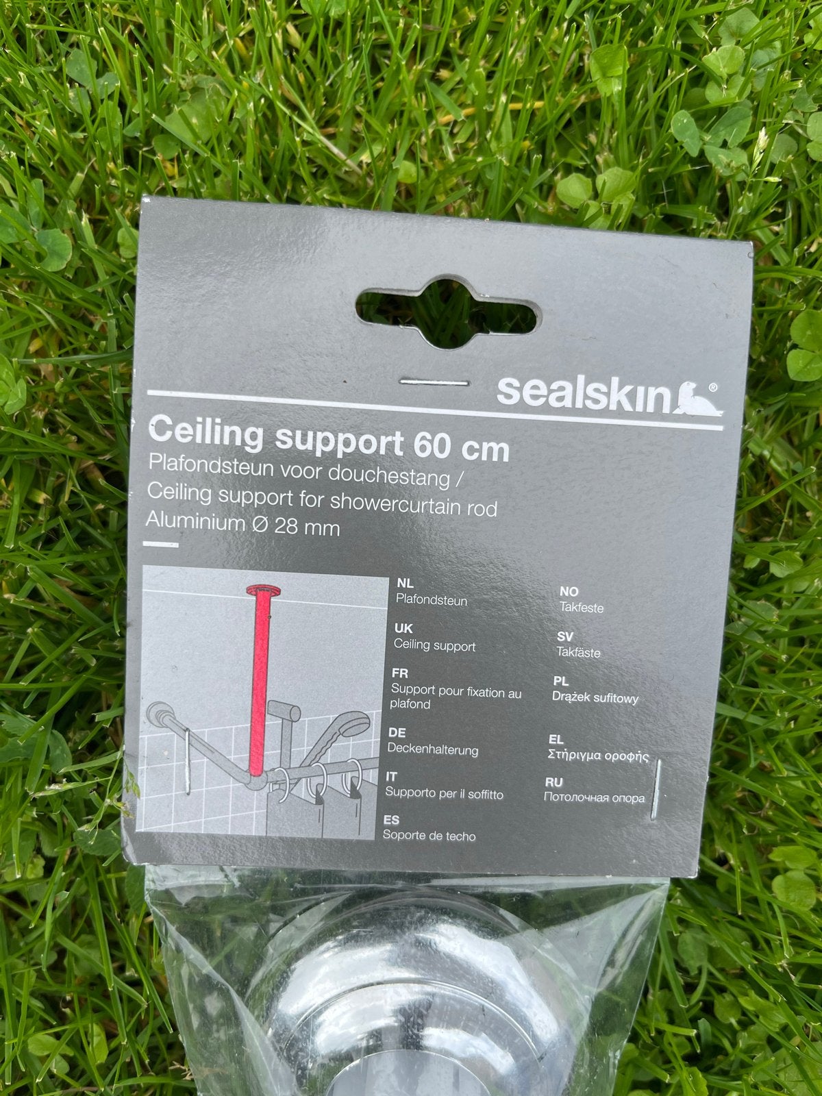 Sealskin douchestang NIEUW in verpakking, Nieuw, Ophalen of Verzenden, Douche-accessoire, Zilver