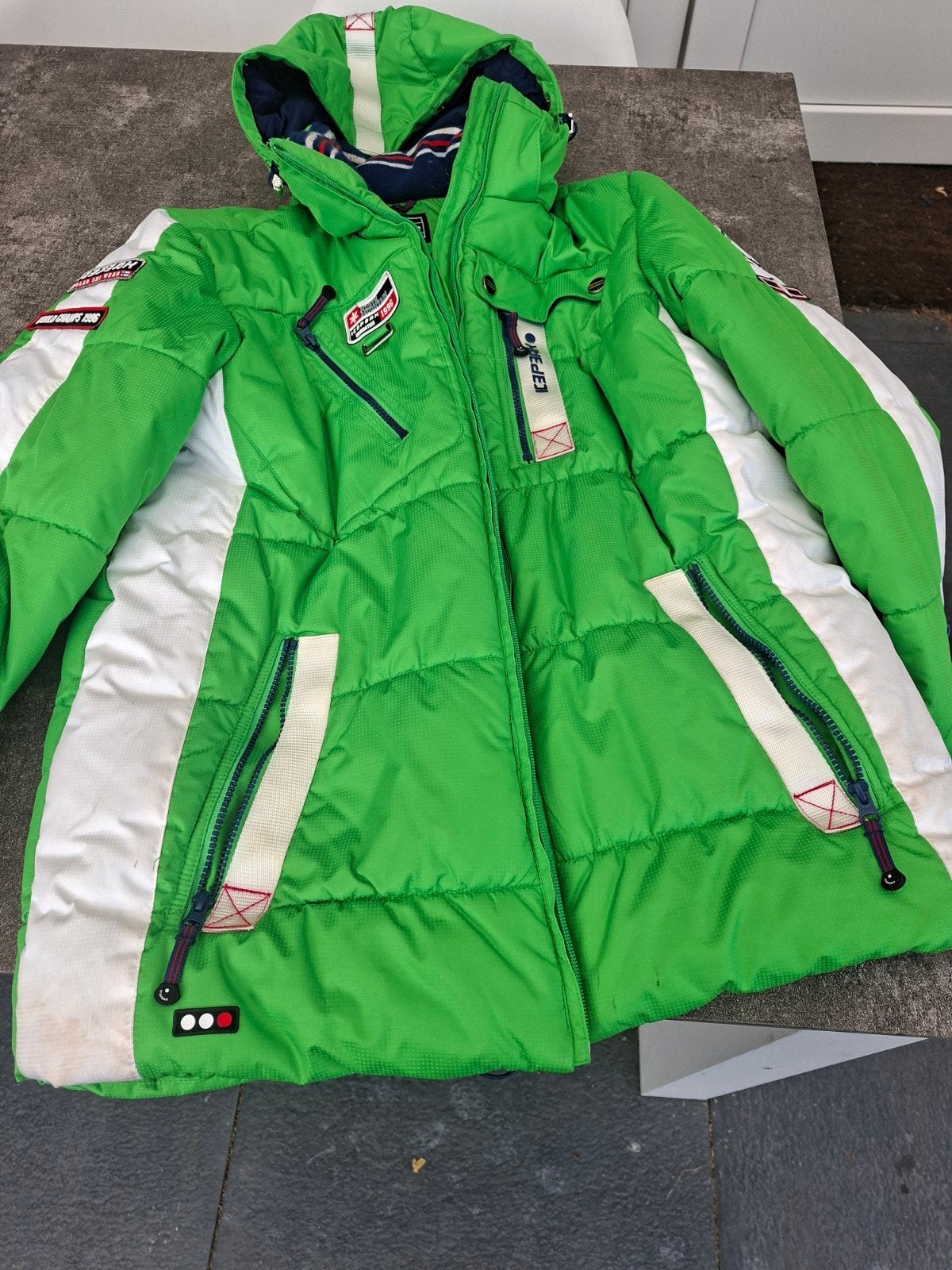 icepeak heren ski jas, maat 50, kleur groen, Icepeak, Maat 48/50 (M), Ophalen of Verzenden, Zo goed als nieuw