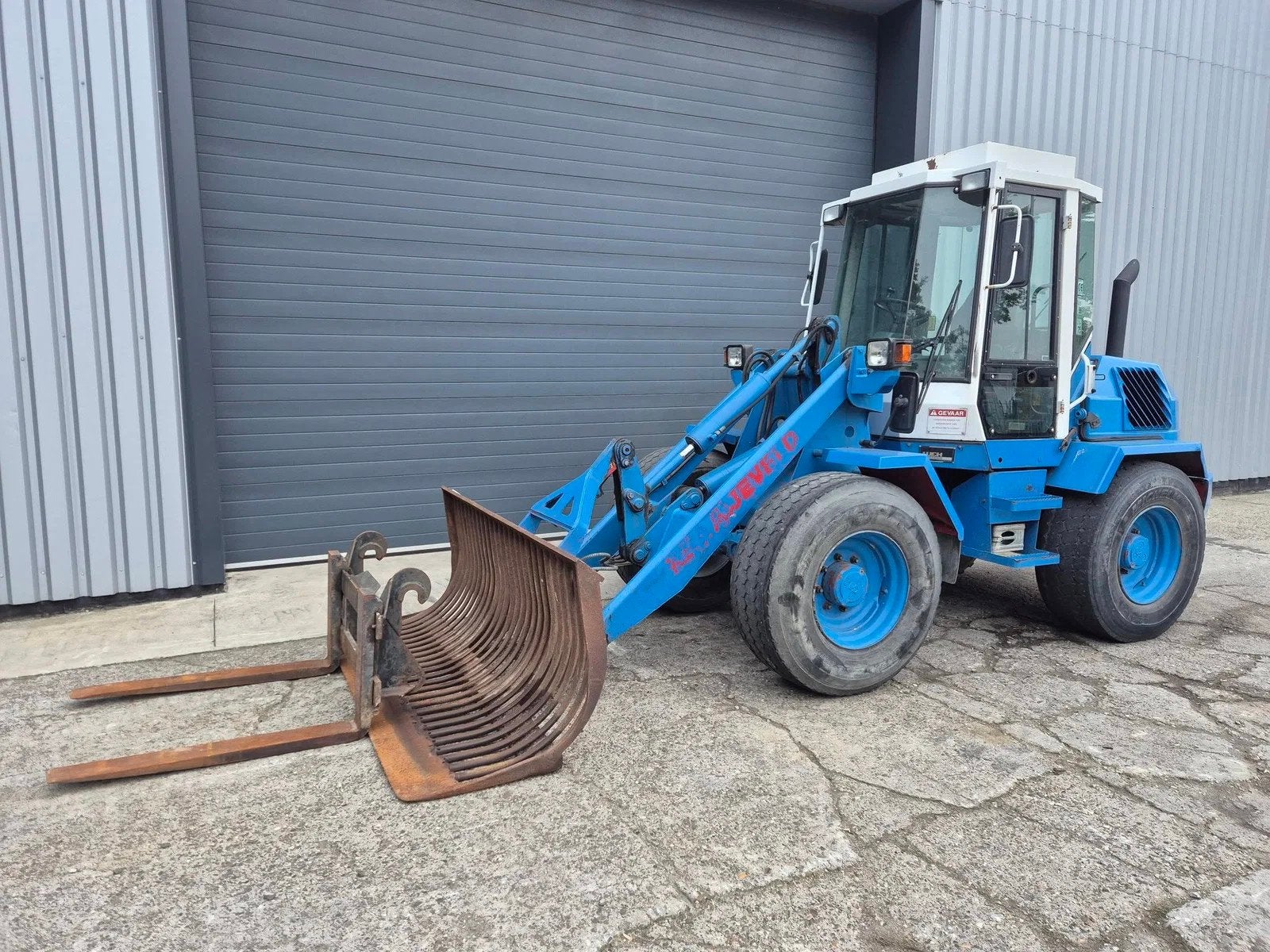 Liebherr L508 Shovel - Wiellader - Kniklader, Wiellader of Shovel