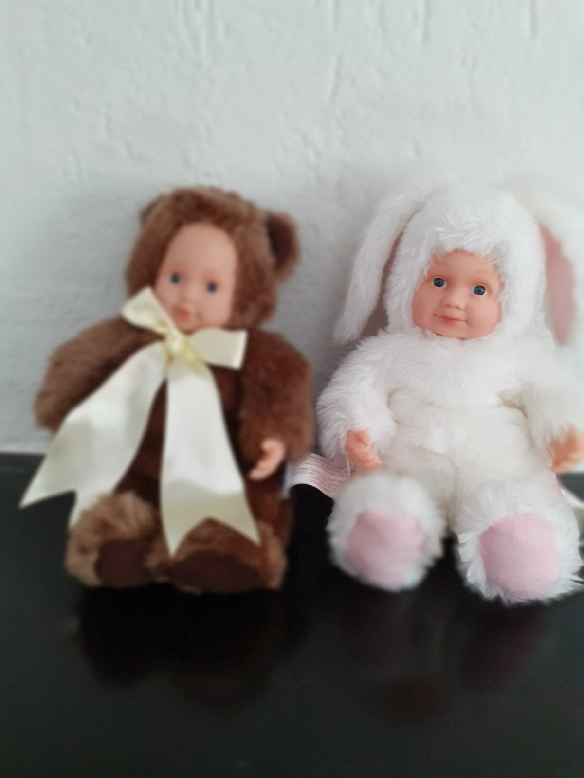 Anne Geddes speciale konijn en beer, Ophalen of Verzenden, Zo goed als nieuw, Pop