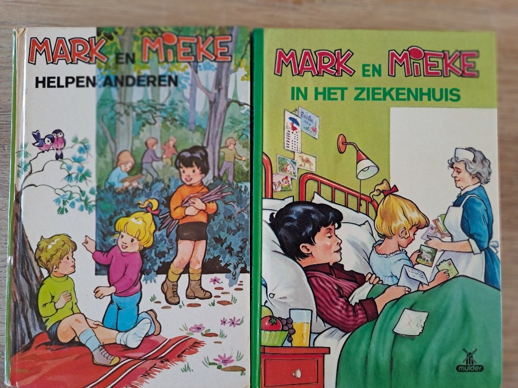 MARK EN MIEKE. 2 X. ELS STAM, Boeken, Ophalen of Verzenden, Gelezen, Els Stam, Fictie algemeen