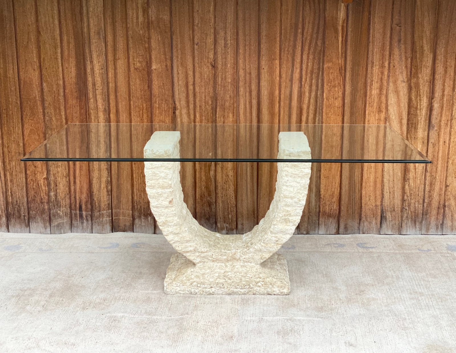 Vintage mactanstone diningtable, Ophalen