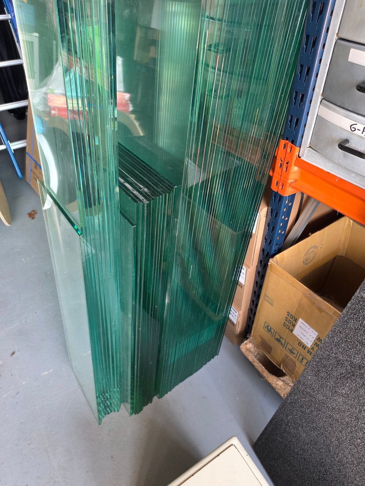 winkelinrichting mooie glasplaten van top kwaliteit, Huis en Inrichting, Ophalen, 25 tot 50 cm, Minder dan 100 cm