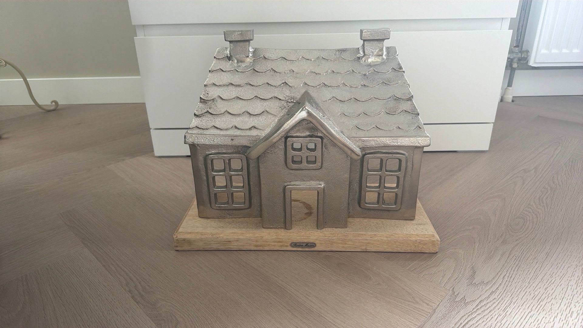 Riviera maison huis, Huis en Inrichting, Woonaccessoires | Overige, Ophalen, Metaal, Grijs, Landelijk