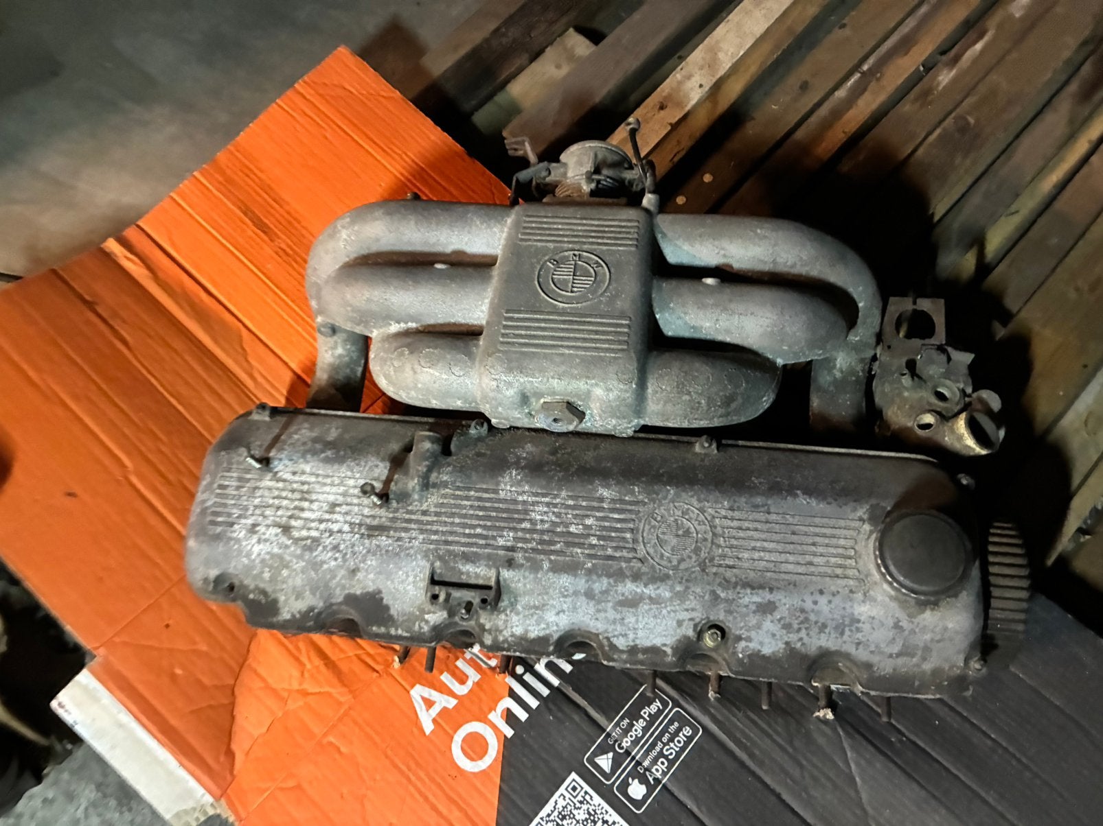 BMW M20 Cilinderkop + Inlaat, Auto-onderdelen, Ophalen, BMW
