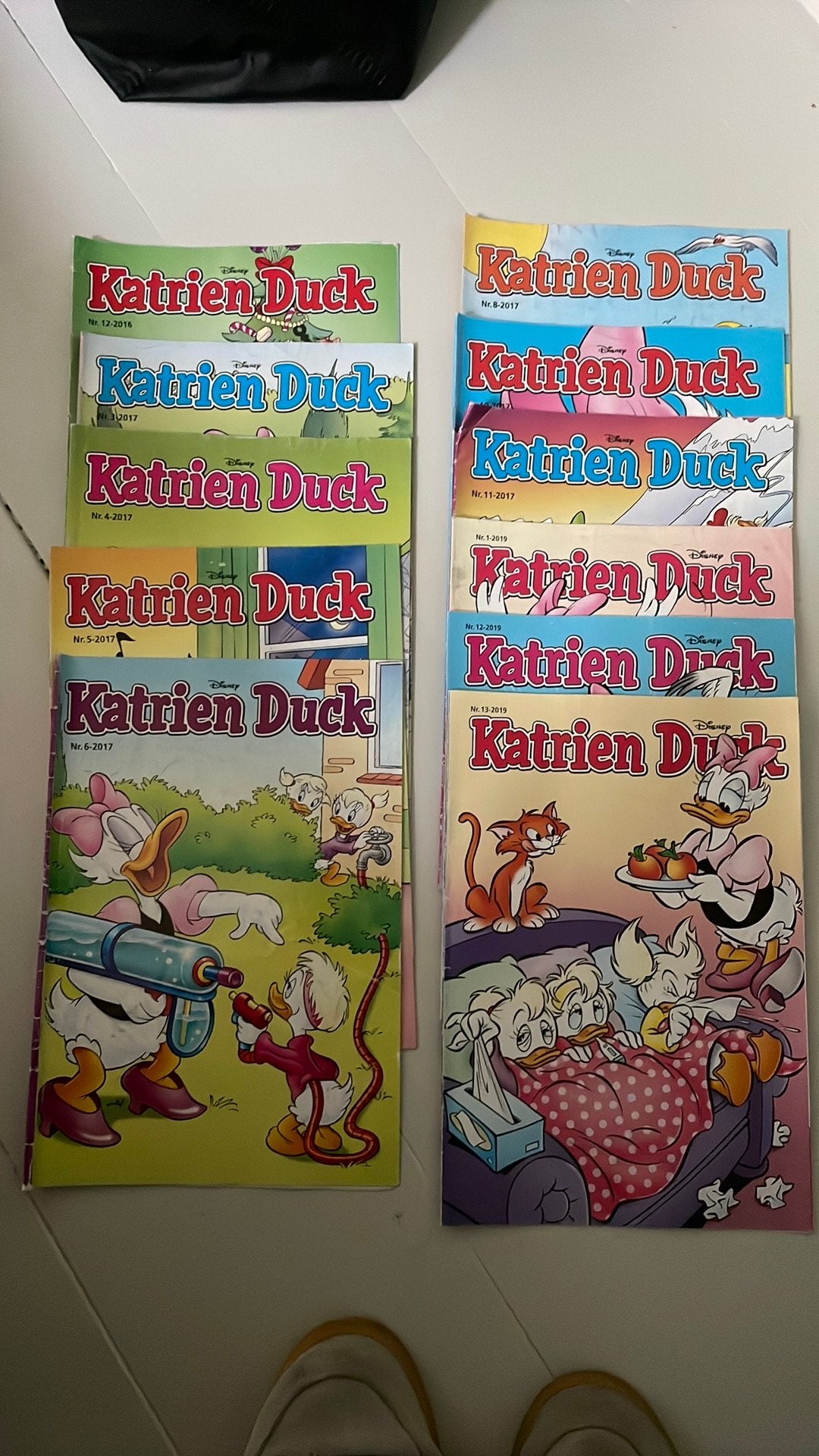 11 katrien ducks uit 2017 en 2019, Ophalen of Verzenden, 1980 tot heden, Nederland, Tijdschrift