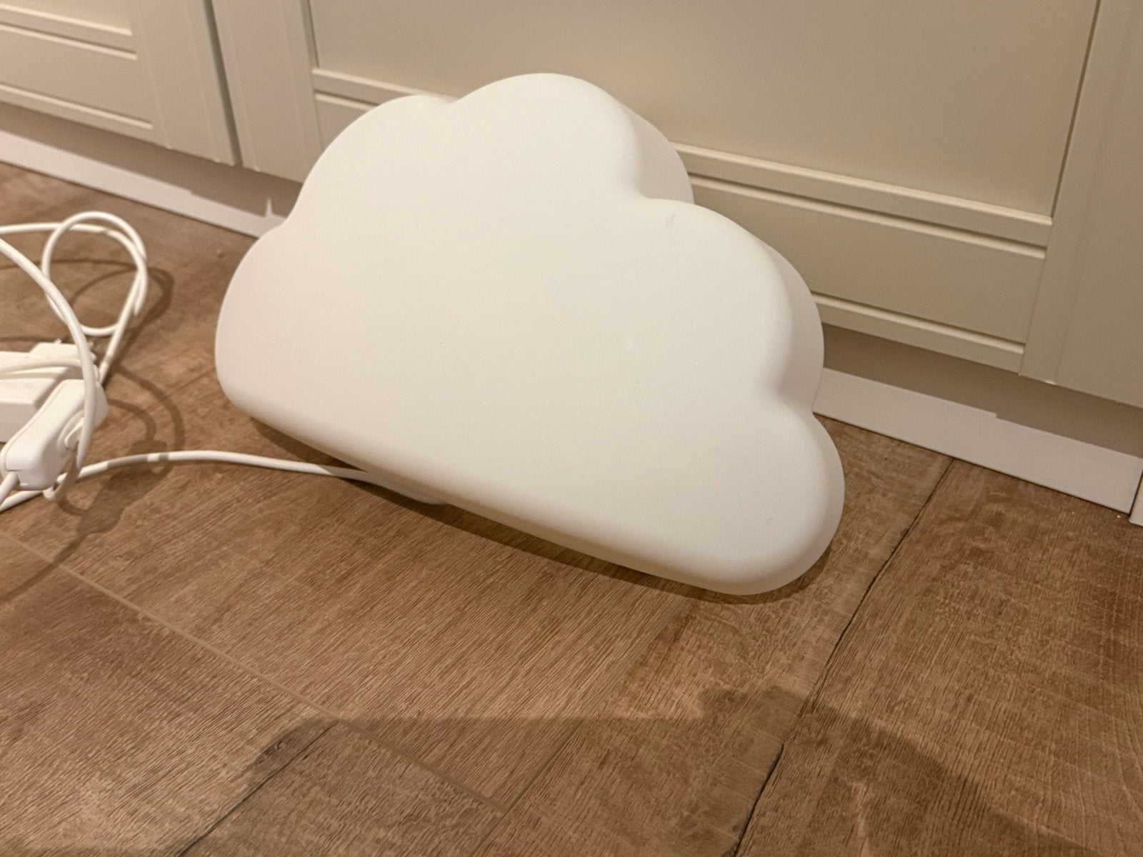 Lampje wolkje, Ophalen, Zo goed als nieuw
