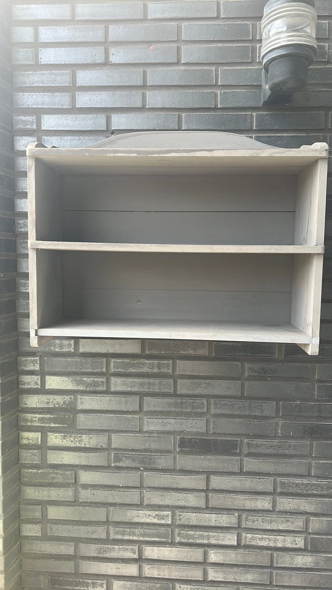 Hangkastje tuin grijs, Ophalen, Gebruikt, Hout, Overige typen
