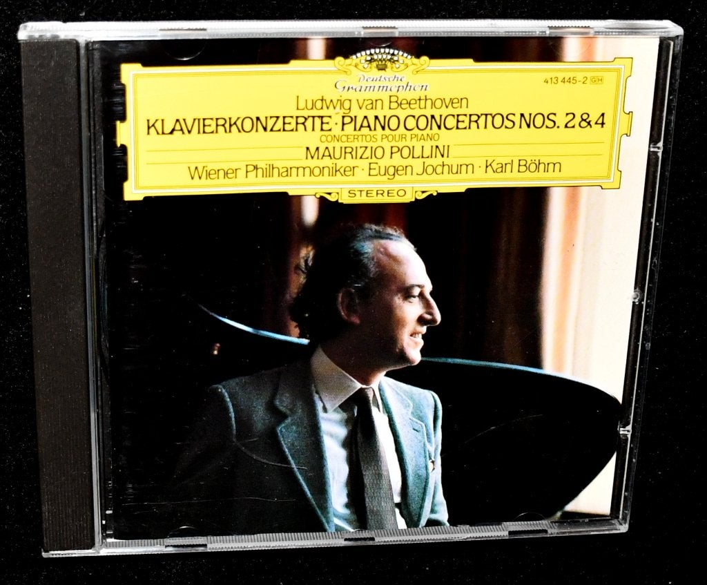Beethoven - Klavierkonzerte Nr. 2 & 4 - Maurizio Pollini - W, Verzenden, Overige typen, Zo goed als nieuw, Classicisme