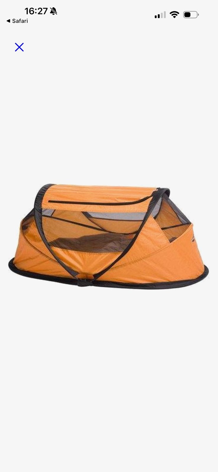 Deryan baby tent, Ophalen, Gebruikt