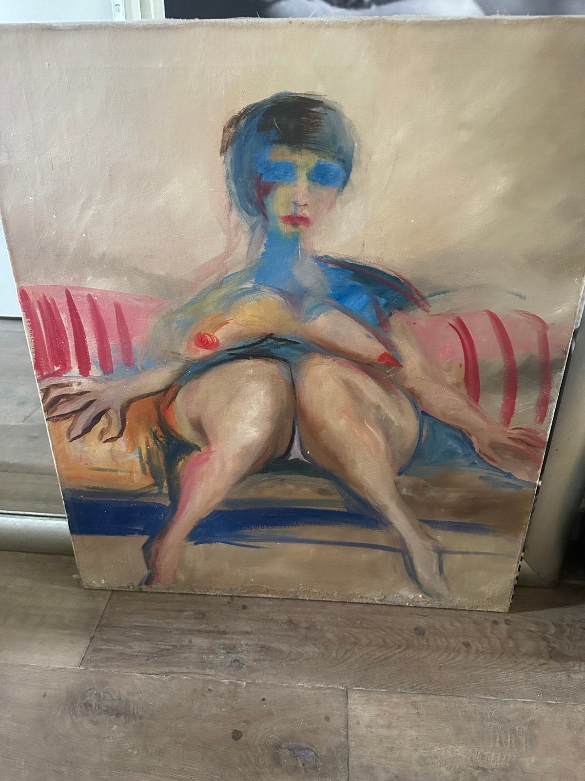 Schilderij op doek, Ophalen of Verzenden