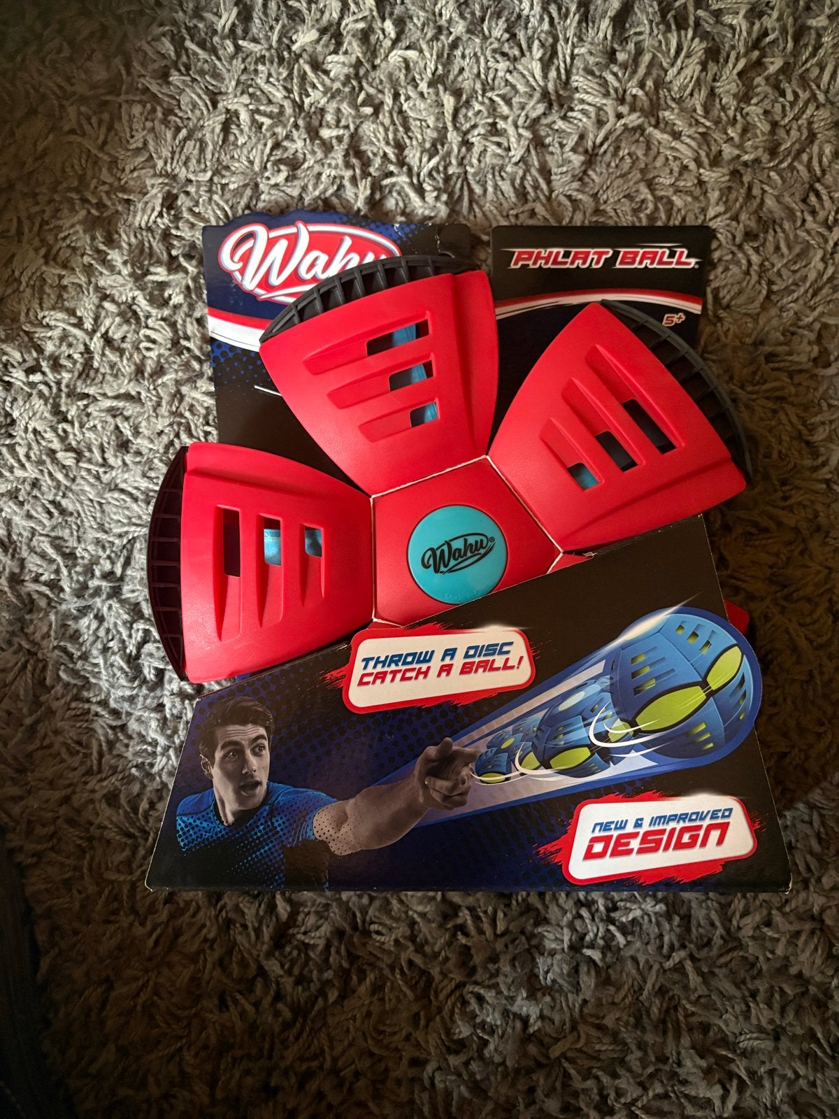 Wahu Phlat Ball - Werp een schijf, vang een bal!, Verzenden, Nieuw