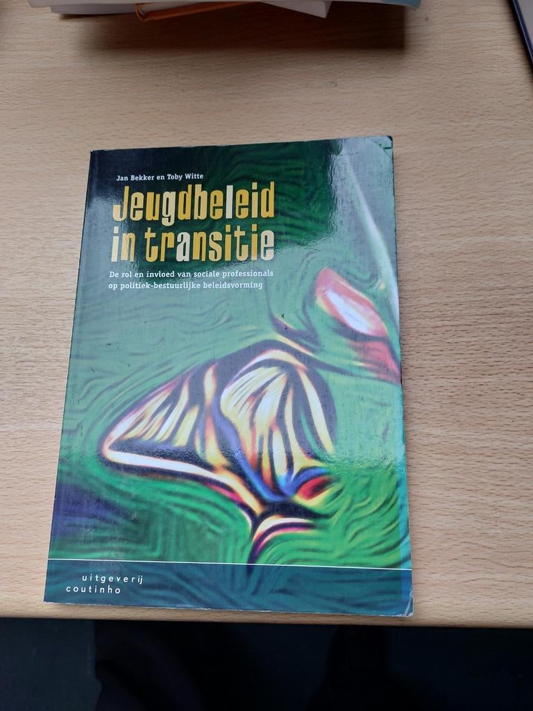 Toby Witte - Jeugdbeleid in transitie, Boeken, Ophalen of Verzenden, Zo goed als nieuw, Toby Witte; Jan Bekker