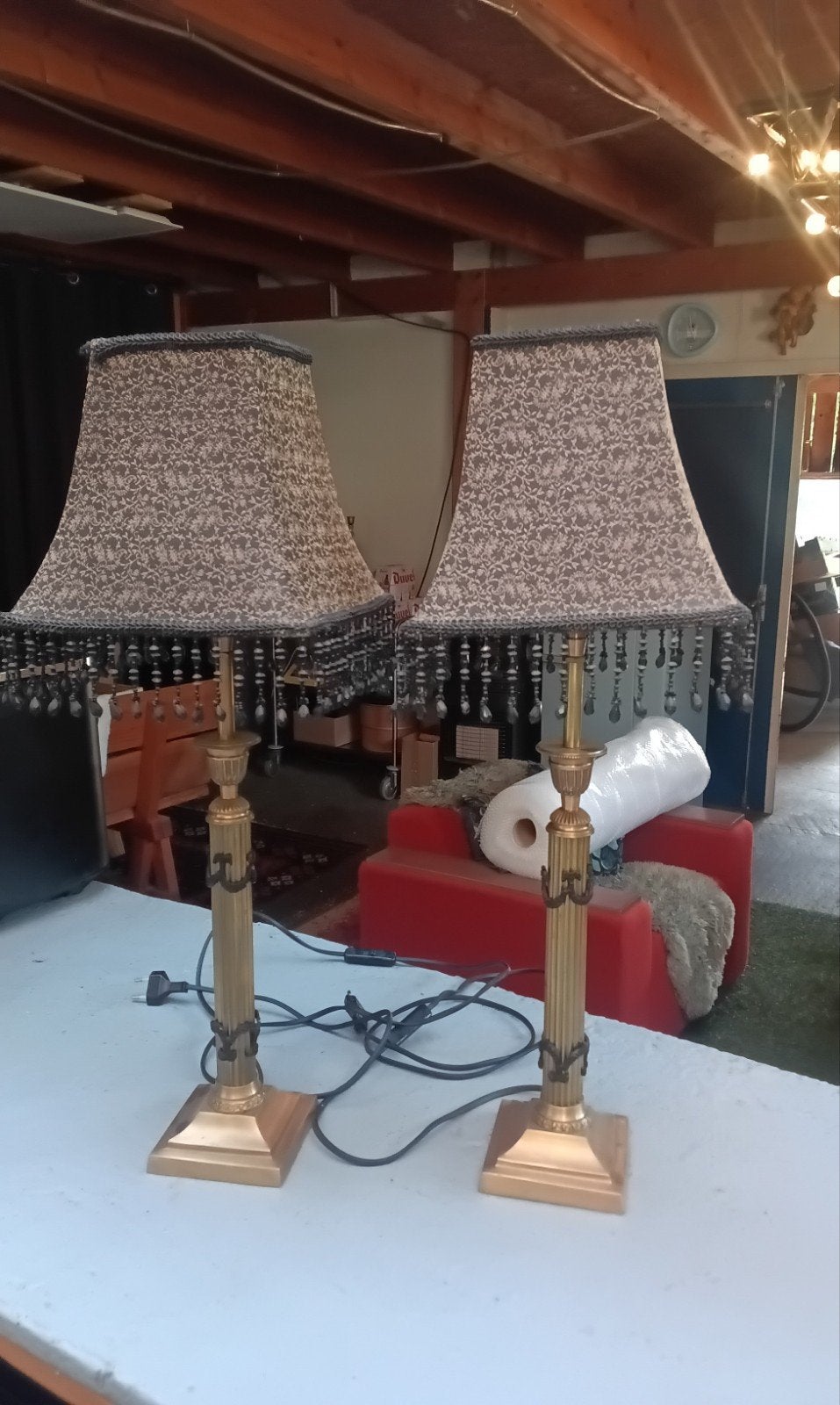 Vintage Tafellampen, Ophalen of Verzenden
