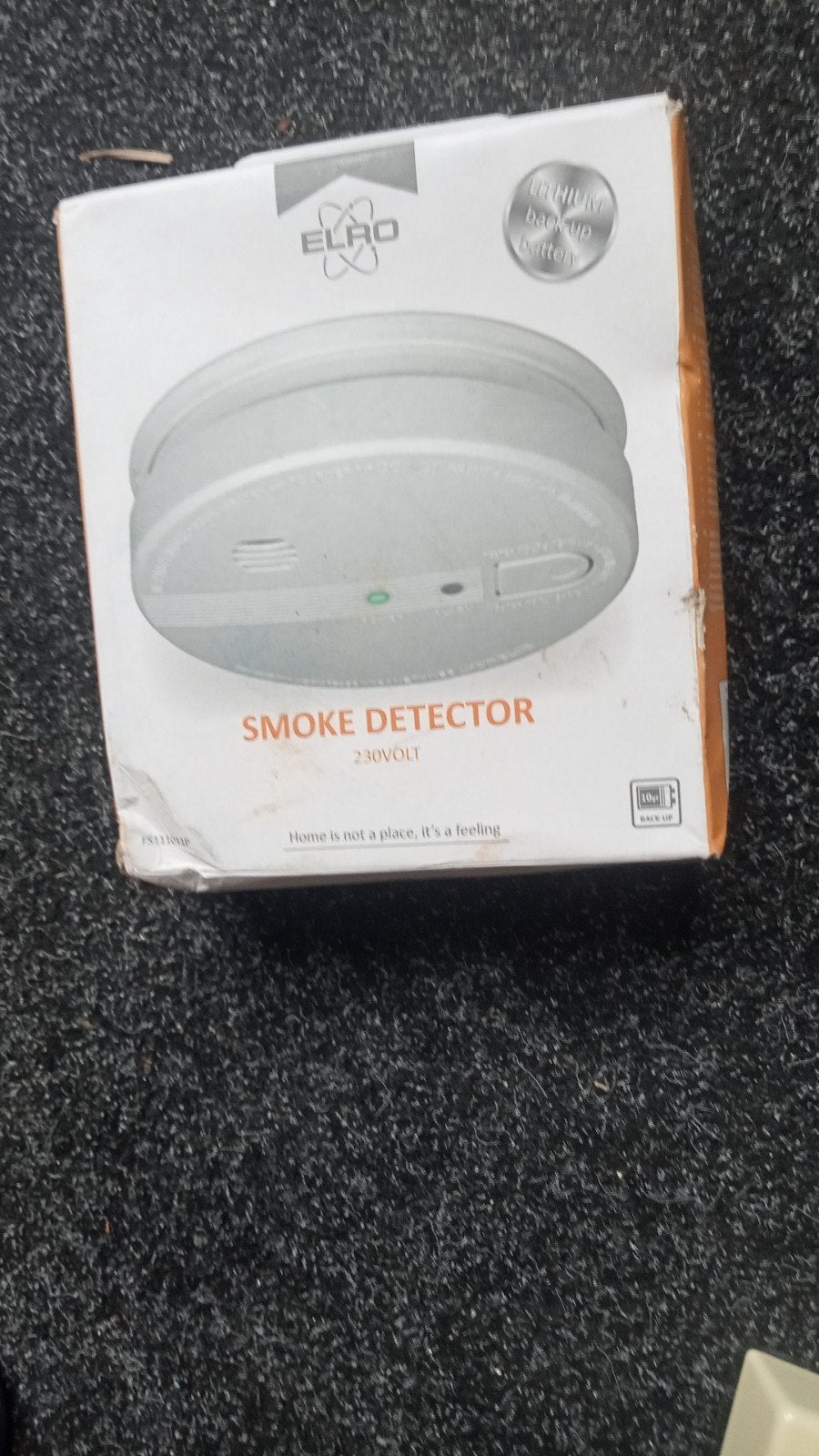 ELRO Rookmelder 230V met Lithium Back-up Batterij, Ophalen of Verzenden