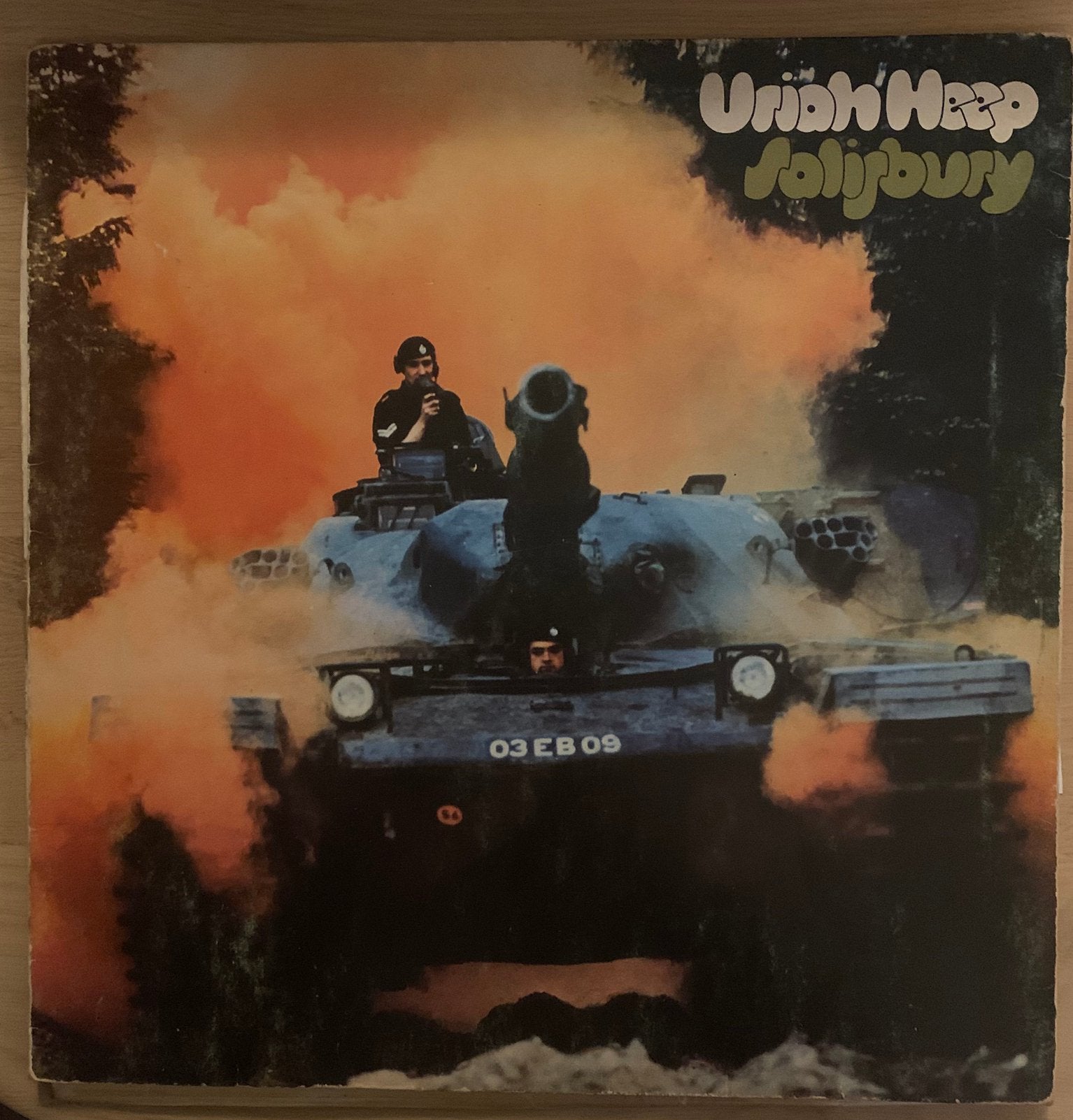 Uriah Heep - Salisbury LP (1971) Progressive Rock Vinyl, Progressive, Gebruikt, Verzenden, Originele persing