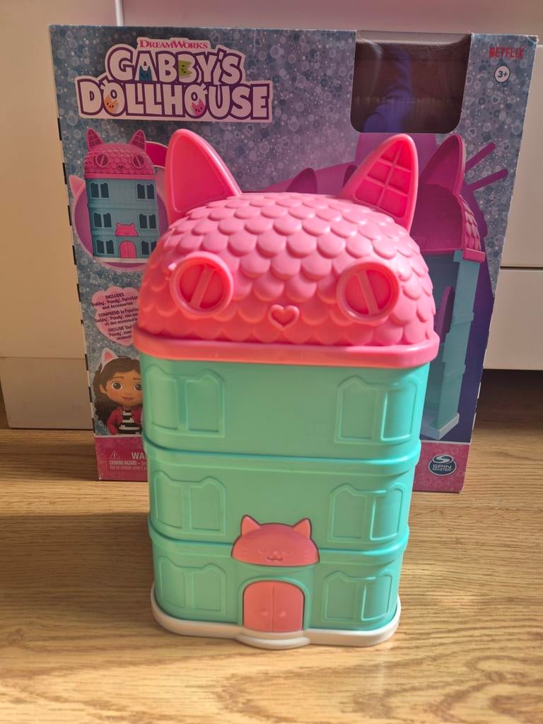 Gabby's poppenhuis klein, Kinderen en Baby's, Speelgoed | Poppenhuizen, Ophalen of Verzenden, Zo goed als nieuw, Poppenhuis