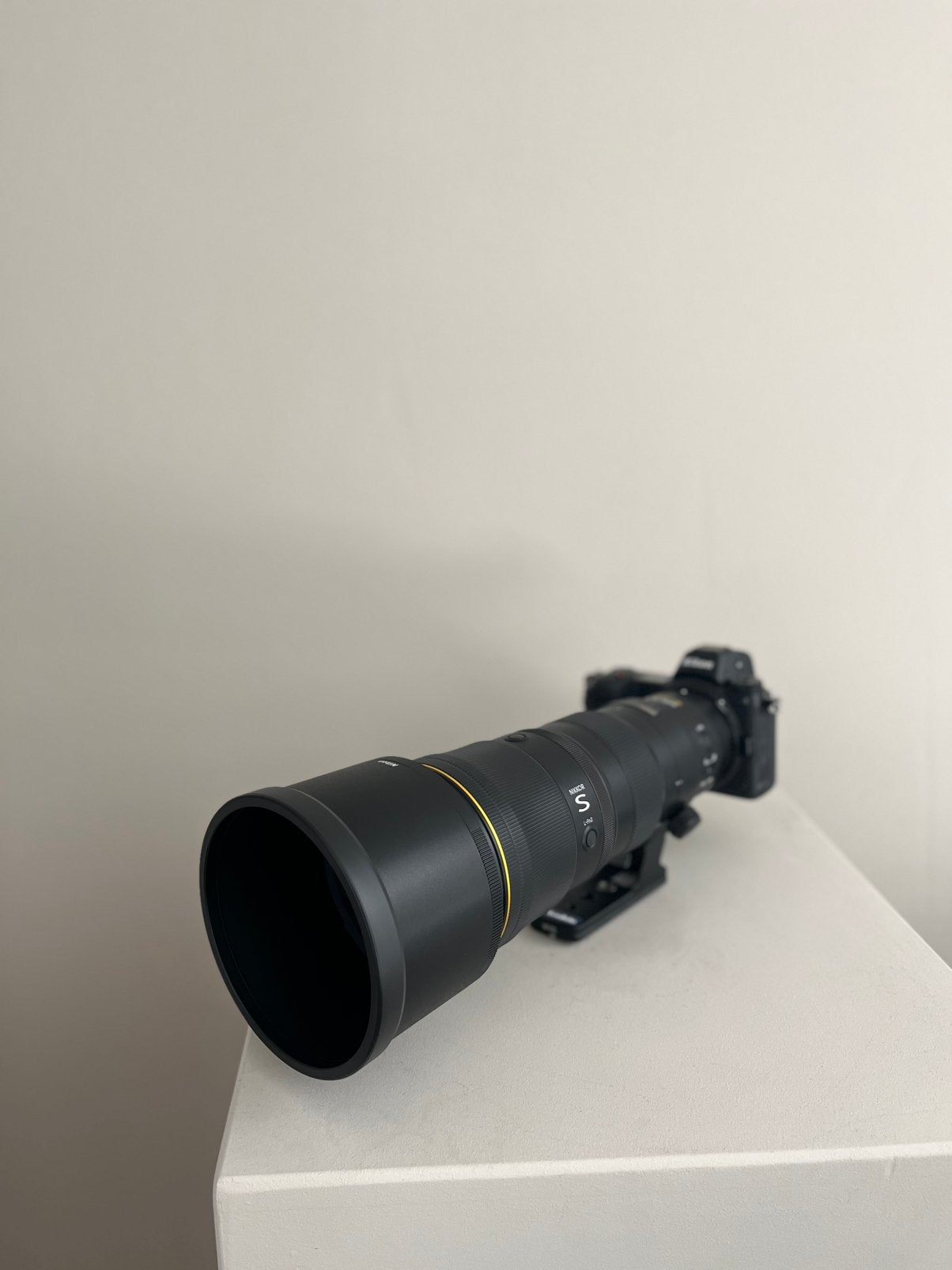 Nikon Nikkor z 600mm f/6.3 vr s, Ophalen, Zo goed als nieuw, Telelens