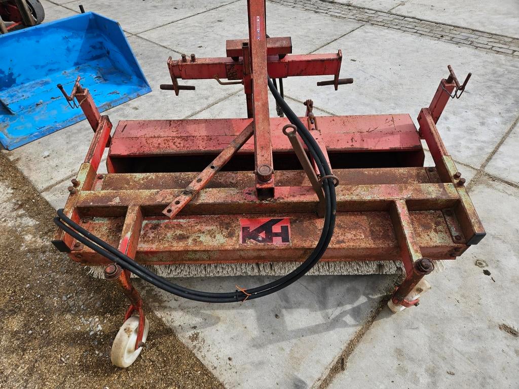 Veegmachine borstelmachine bezem 150cm breed, Ophalen