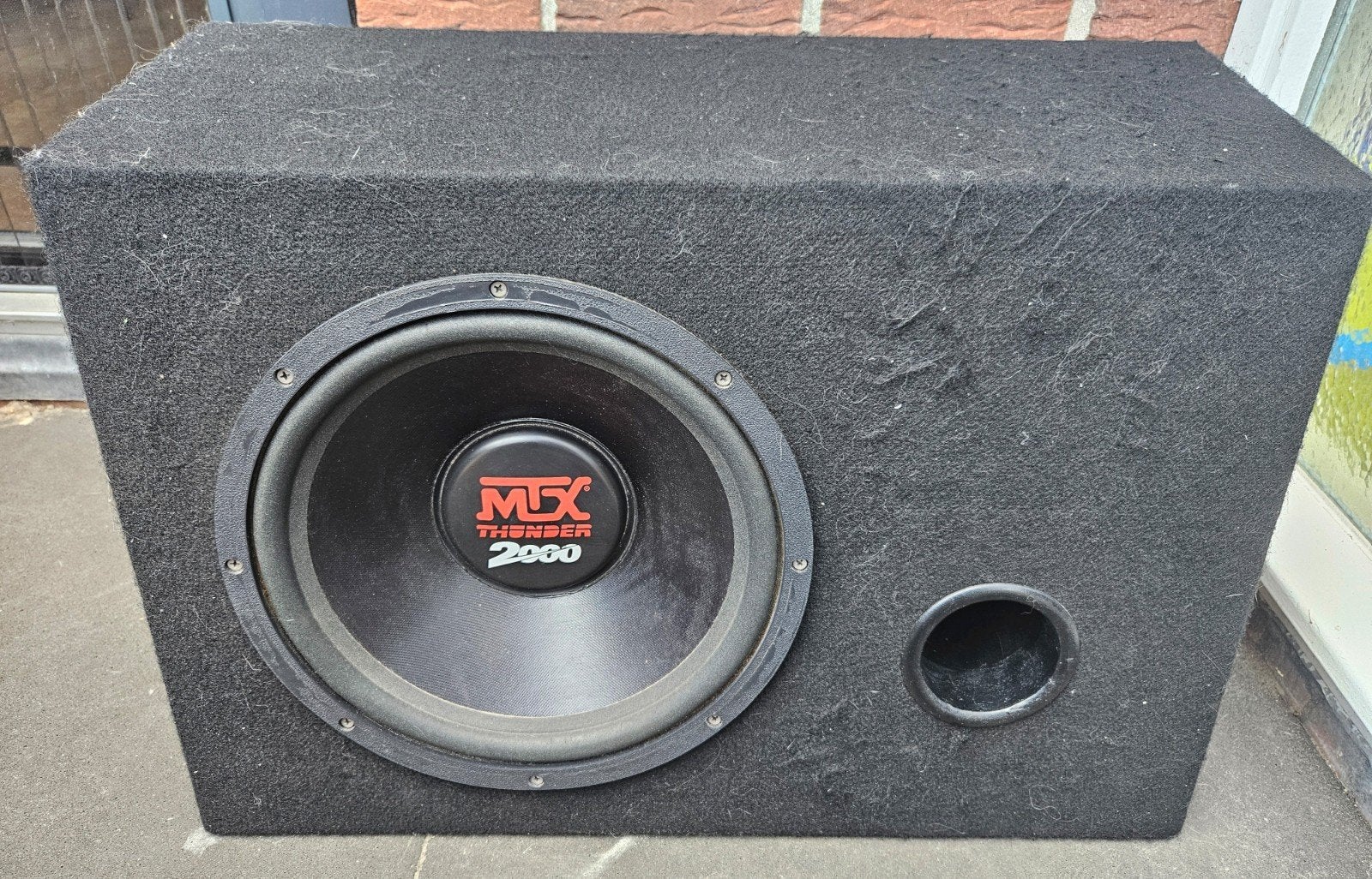 MTX Thunder 2000 Subwoofer - Krachtige Bass, Auto diversen, Autospeakers, Ophalen of Verzenden, Gebruikt