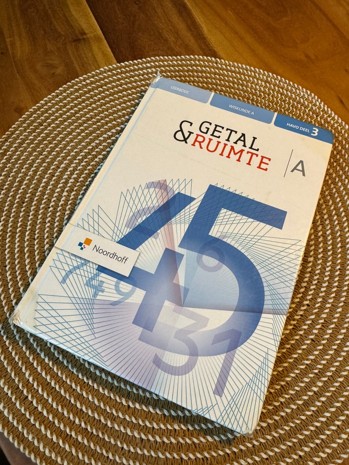 Getal en ruimte Wiskunde A havo 12e editie deel 3, Ophalen of Verzenden, Gebruikt