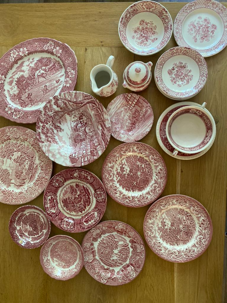 collectie Engels serviesgoed, Ophalen