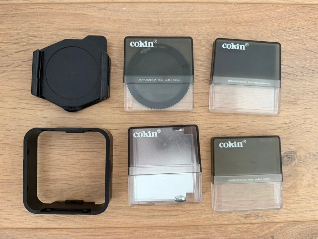 Cokin filters starterskit, Inclusief filterhouder, Gebruikt, Overige typen, Ophalen of Verzenden