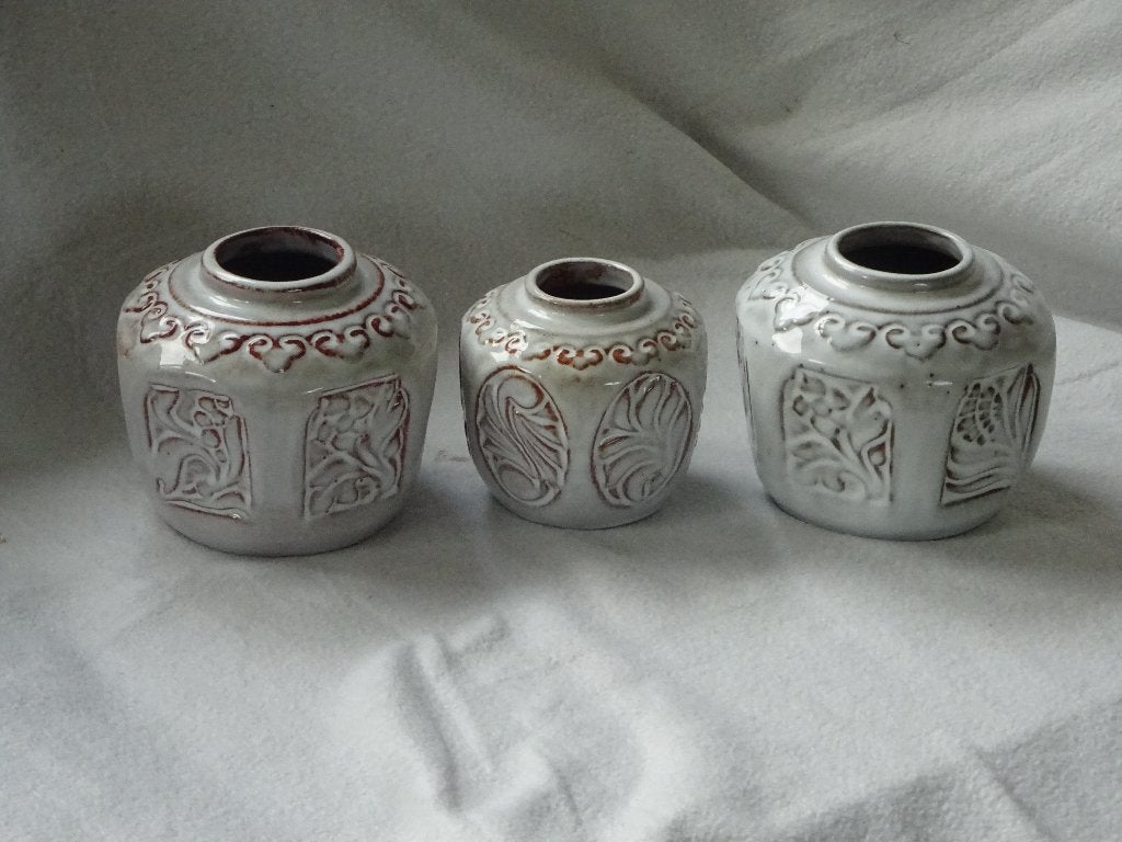 Drie Mobach vaasjes, 080 en 079., Ophalen of Verzenden