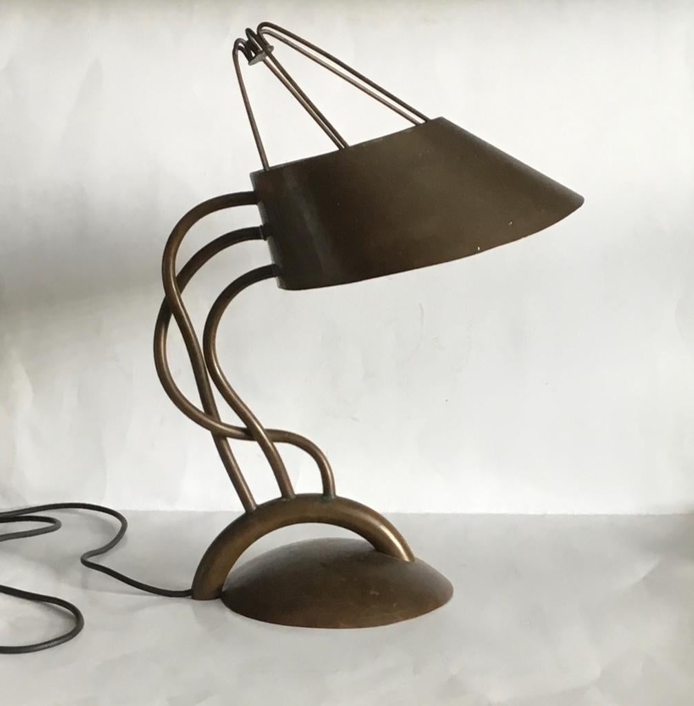 Art Deco / Amsterdamse school bureaulamp / tafellamp, Ophalen