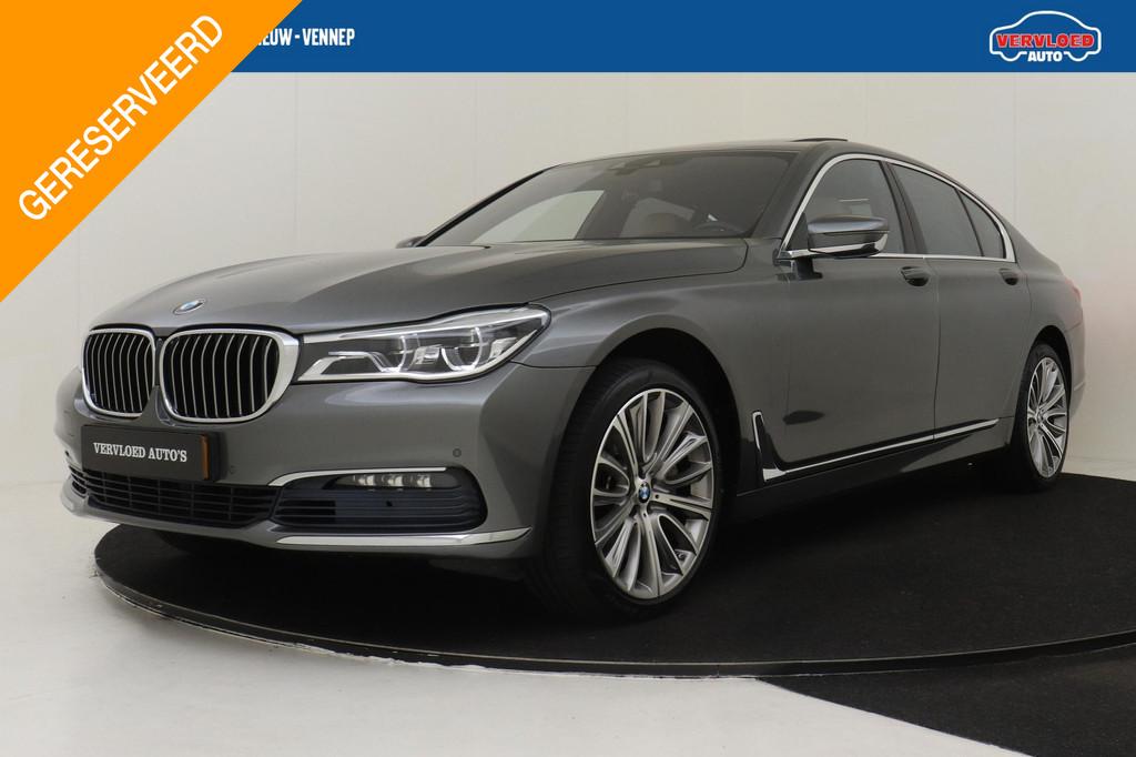 BMW 7-serie 750i xDrive HIGH EXECUTIVE -PANO.DAK|HARMAN/KARD, Automaat, Gebruikt, 4395 cc, Origineel Nederlands