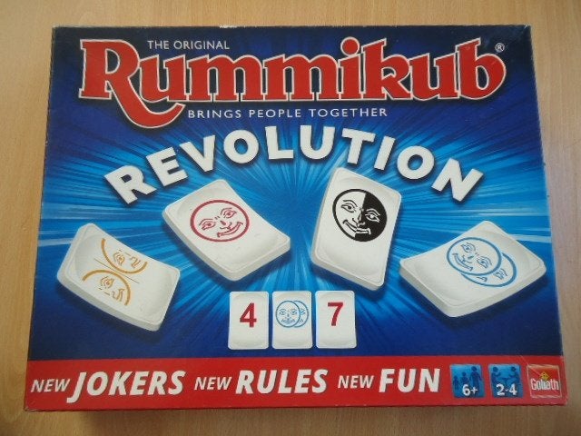 Rummikub Revolution, Goliath, Een of twee spelers, Ophalen of Verzenden, Zo goed als nieuw, Goliath