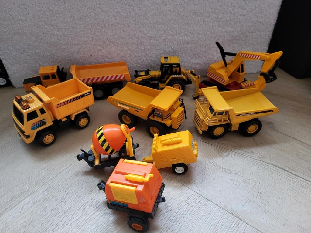 Werk voertuigen/auto,s/kiepwagen., Ophalen