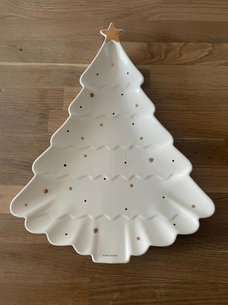Sparkling Tree Serving Plate Riviera Maison, Ophalen, Gebruikt